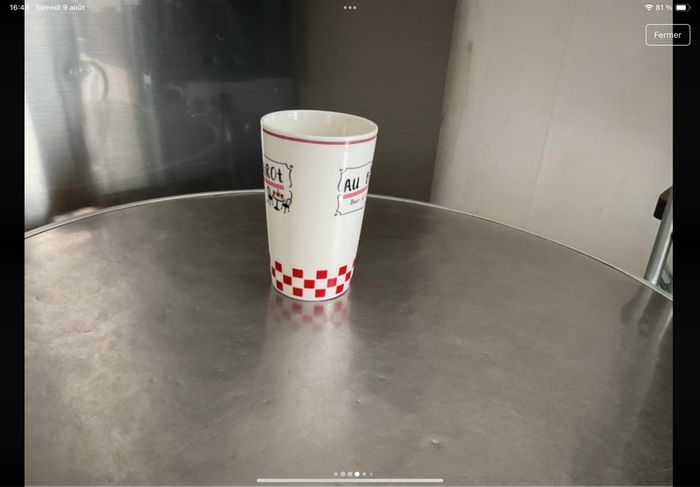 Mug au bistrot porcelaine efya - photo numéro 4