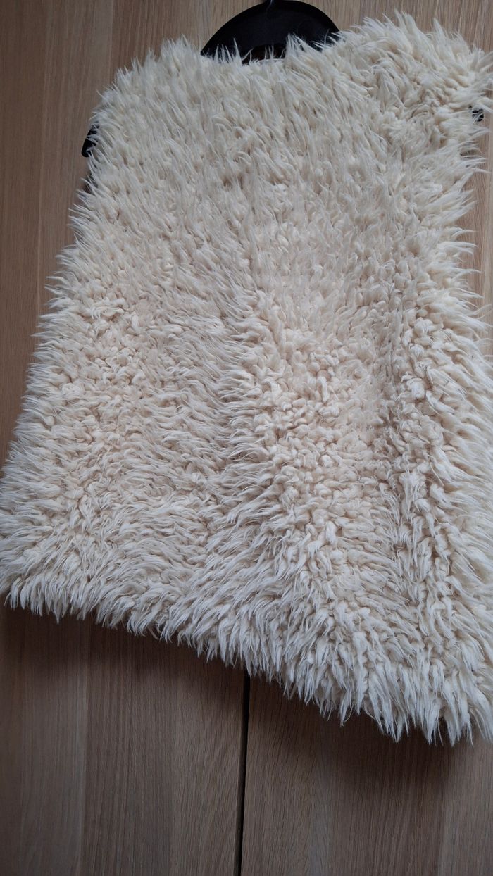 Gilet fourrure sans manche zara - photo numéro 4