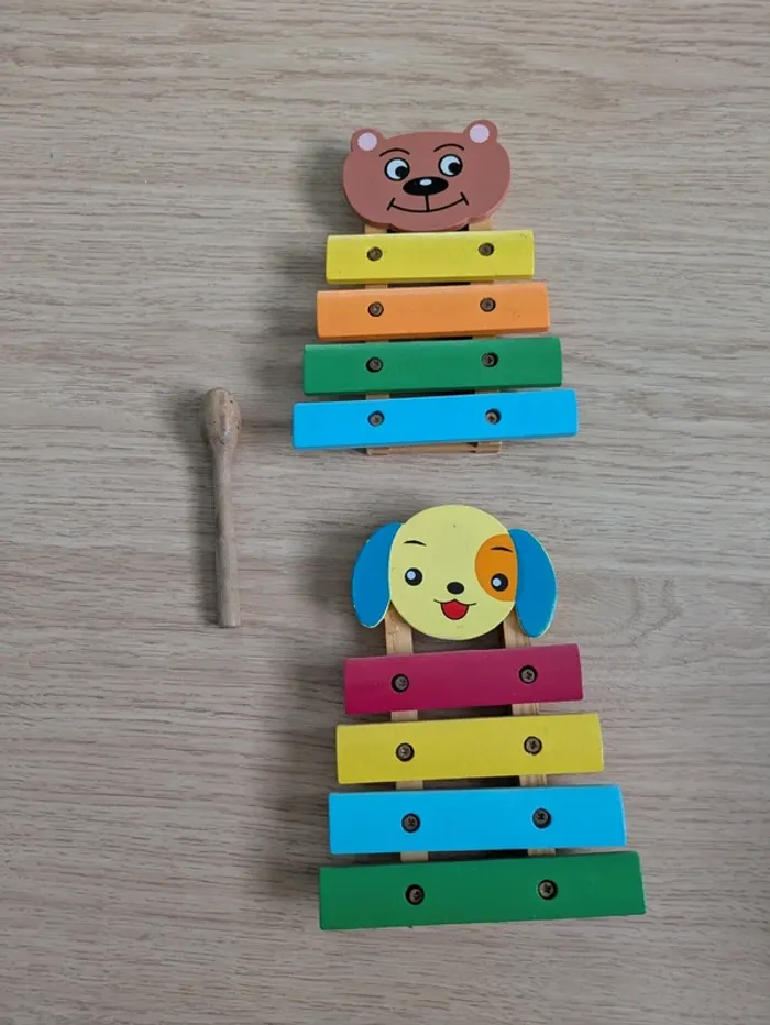 Lot de 2 petits xylophones