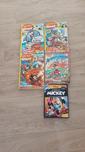 5 livres de Mickey