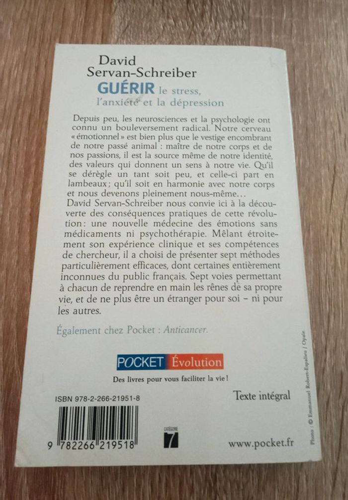 David Servan-Schreiber - Guérir le stress, l'anxiété et la dépression - photo numéro 2