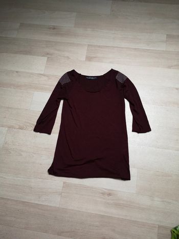 Tee shirt bordeaux