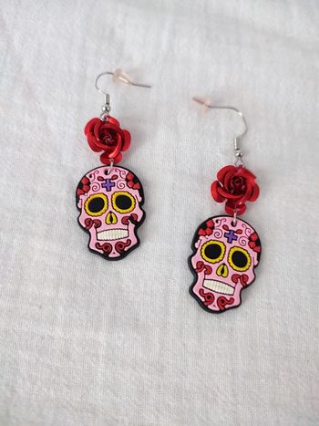 Boucle d'oreille halloween