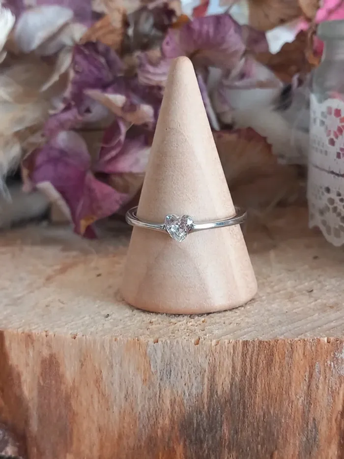 Bague en argent taille 57 - photo numéro 2