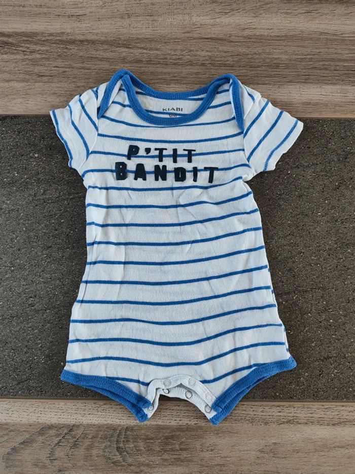 Grenouillère été p'tit bandit