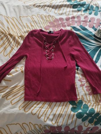 Tee shirt femme manches longues Jennyfer taille XS