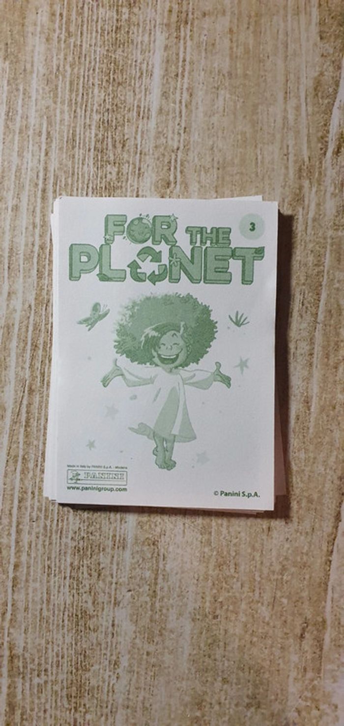 Stickers panini for the planet - photo numéro 2