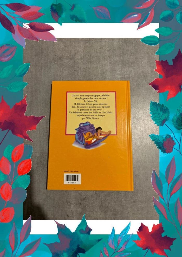 Livre Disney Aladdin - photo numéro 3