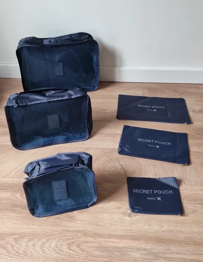 Lot de 6 organisateurs de valise - photo numéro 3