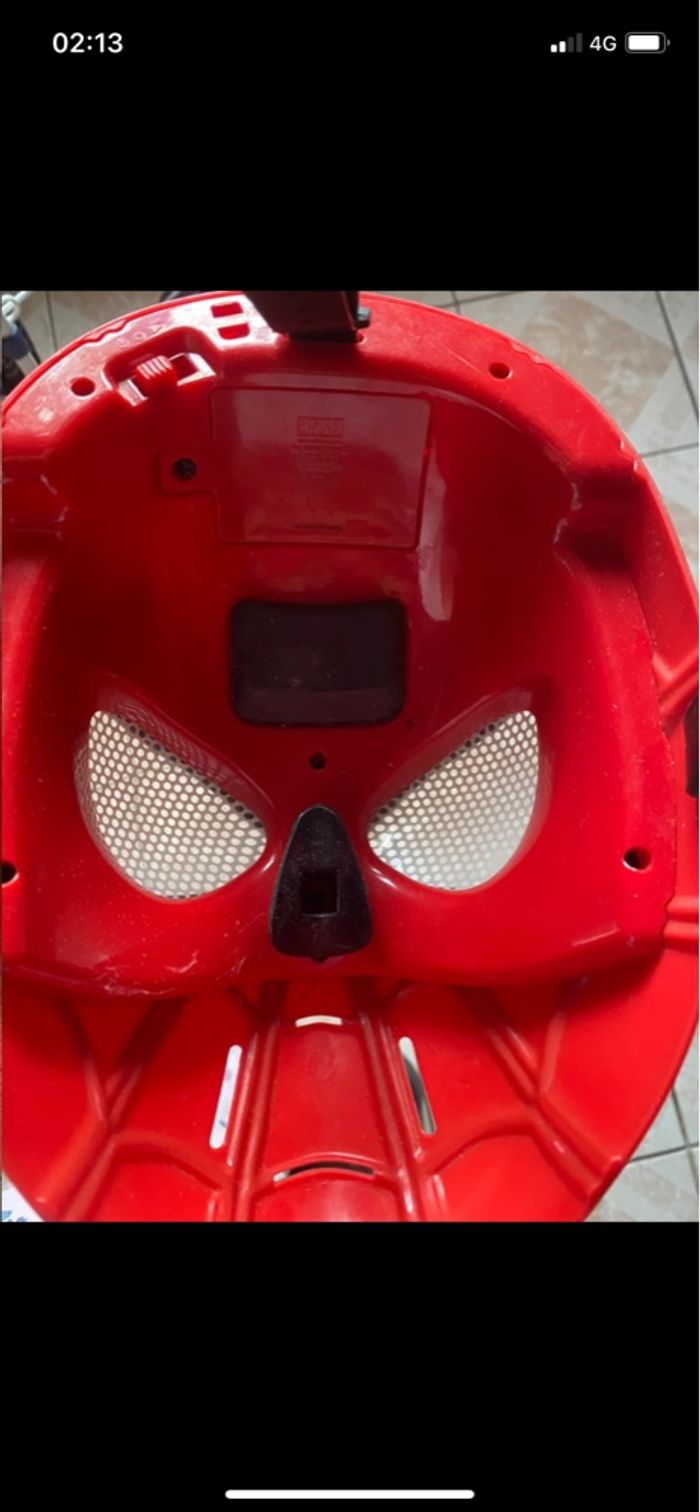 Casque spider man électronique - photo numéro 5