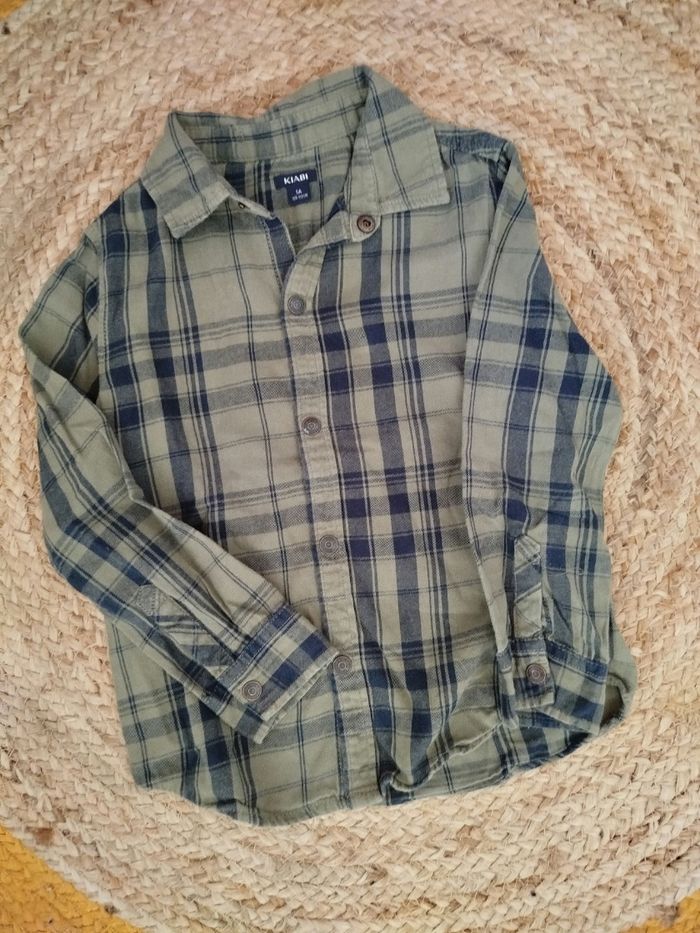 Chemise manches longues 5 ans