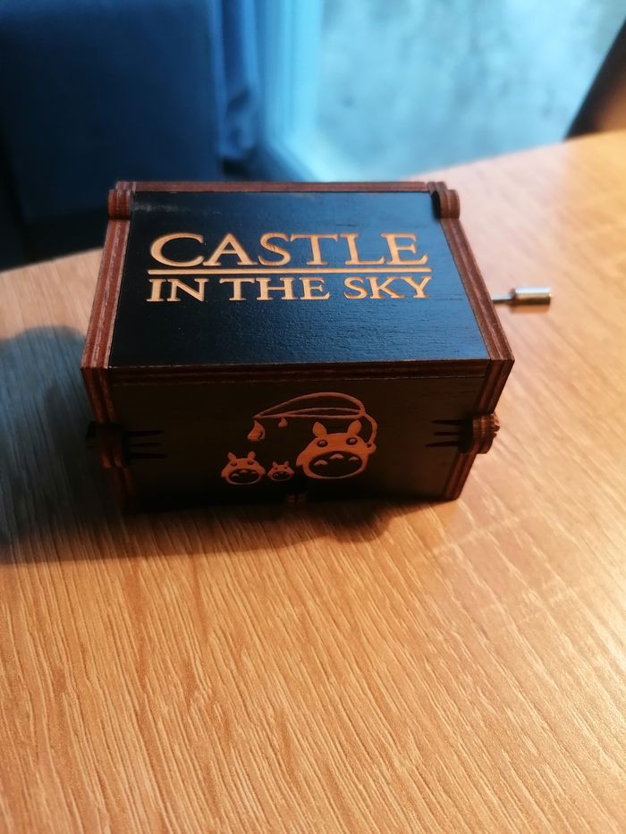 boite musical le château dans le ciel ghibli - photo numéro 3