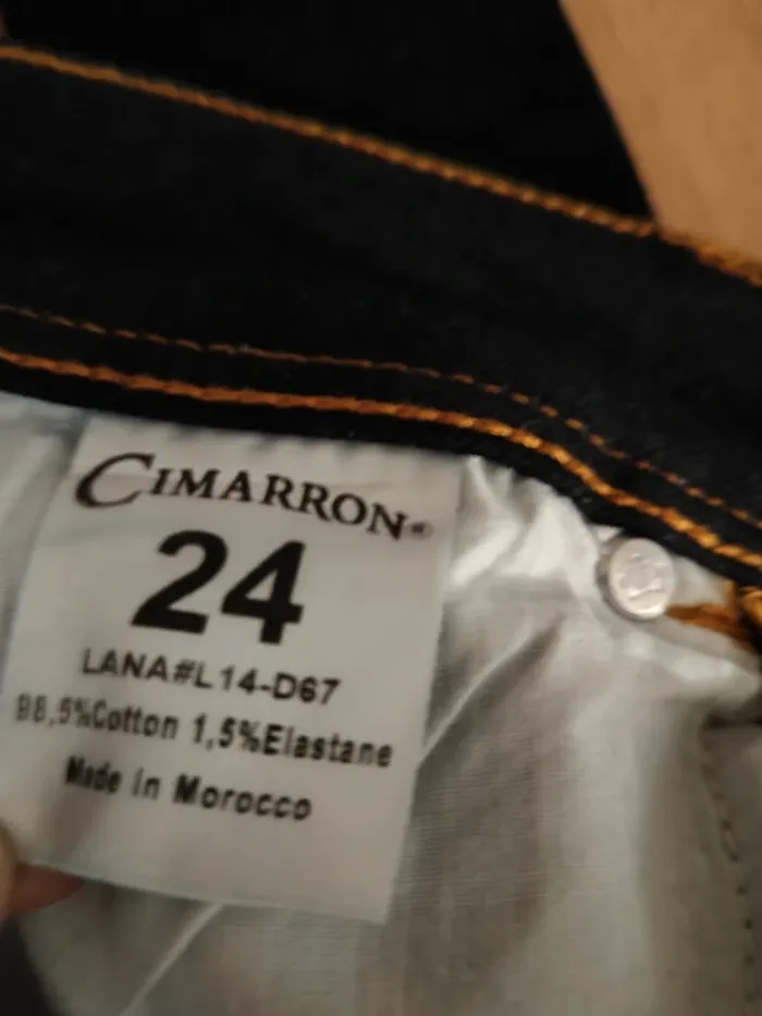 Jeans Cimarron droit bleu - Un intemporel à la coupe parfaite ! - photo numéro 4