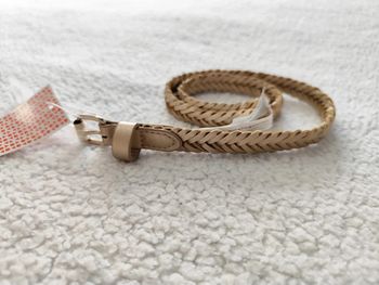 Ceinture fille doré tape à l'oeil 2/3 ans neuf