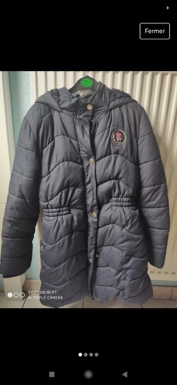 Doudoune tape à l'oeil