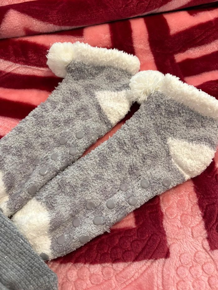 Lot de 2 chaussettes chaudes - photo numéro 3