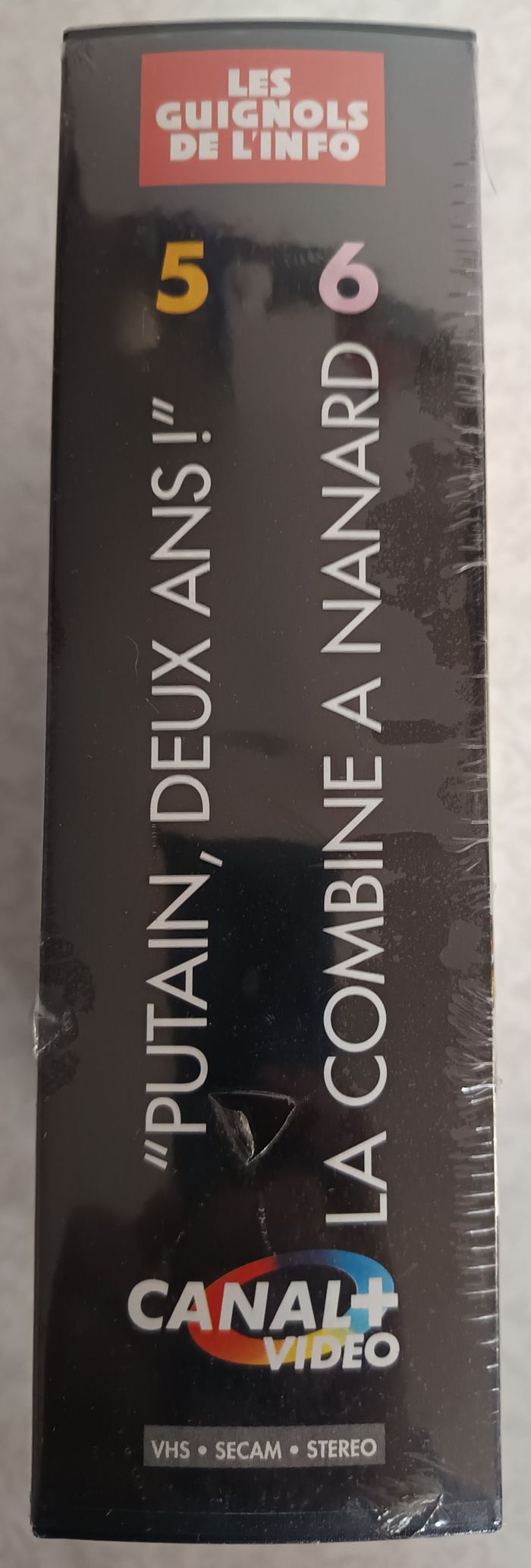 Coffret 2 VHS Les Guignols de l'Info Neuf Scellé N°5 et 6 Canal+ Vidéo - photo numéro 3