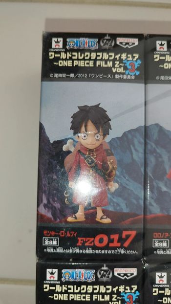 Figurine One Piece WCF World Collectable Figure Mugiwara Luffy Film Z vol 3