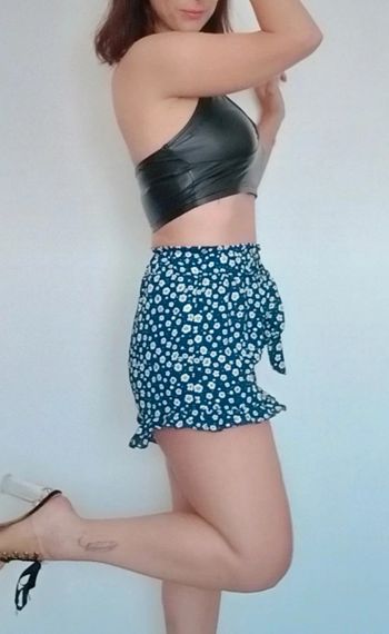 Short été casual fleurie volante taille 36