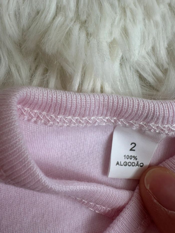 Ensemble body t pantalon taille 2 ans - photo numéro 3