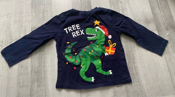 Haut manches longues dinosaure 3 ans