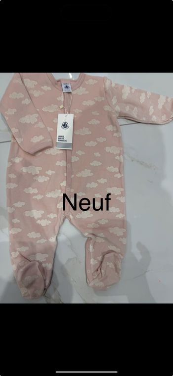 Pyjama petit bateau 12 mois neuf