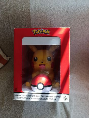 Enceinte veilleuse pikachu