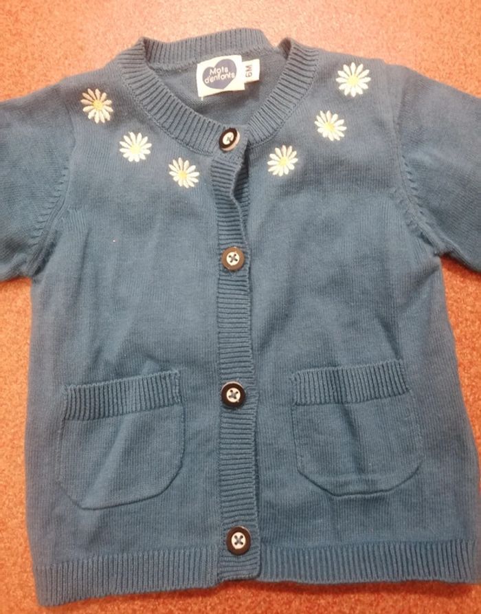 Gilet fleurs - photo numéro 3