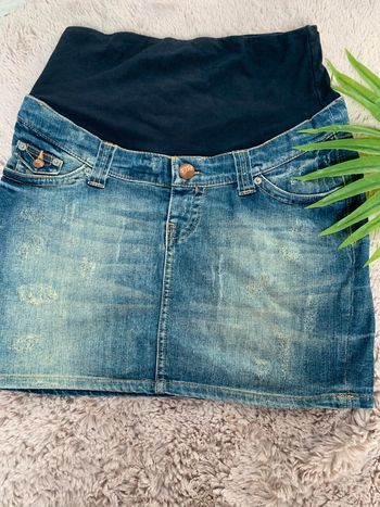 Mini jupe en jean