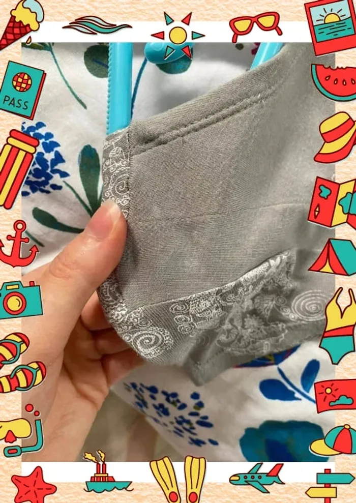 Robe grise Desigual manches courtes - photo numéro 7