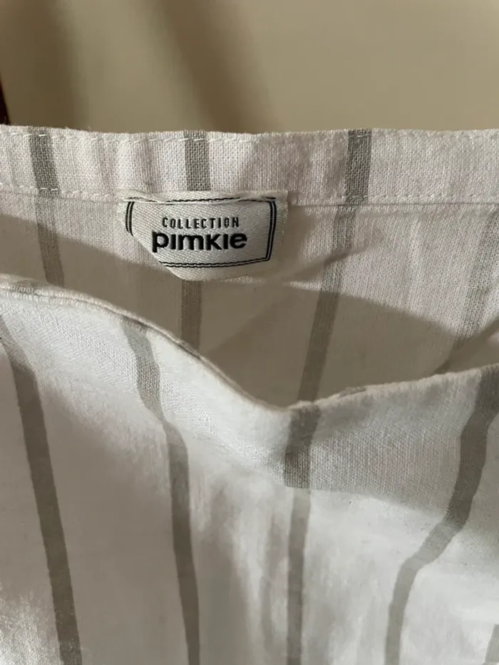 Top pimkie en lin - photo numéro 3