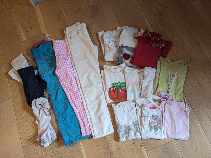 Lot vêtements fille 10 ans