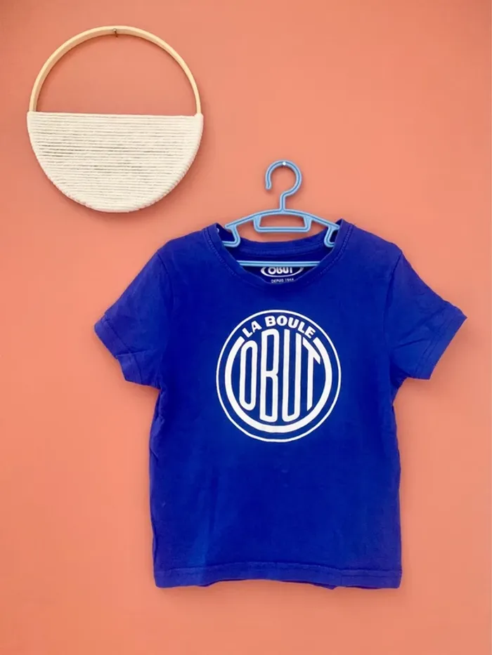 T-shirt OBUT enfant bleu – Taille 4 ans