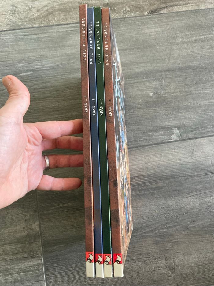 Lot BD : Kran tome 1 à 4 - photo numéro 3