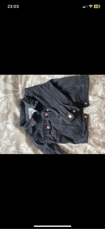 Veste en jeans fille