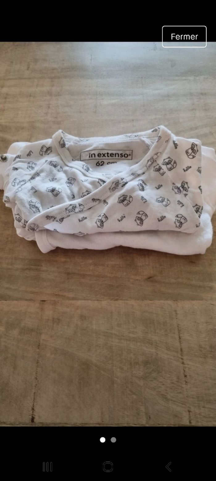 Lot body manche longue - photo numéro 2