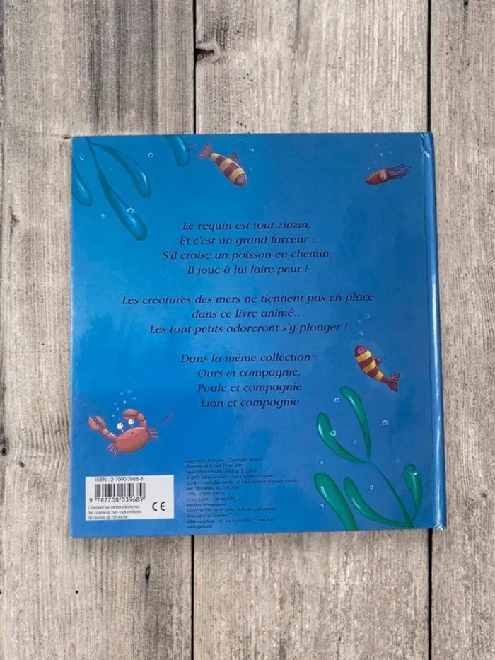 Livre enfant Requin et compagnie – Jack Tickle – Pop-up - photo numéro 3