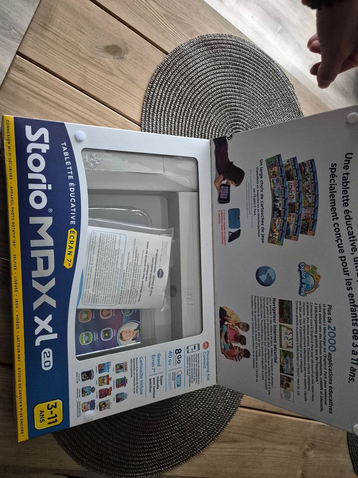 Tablette Storio Max XL 2.0 bleu - photo numéro 2