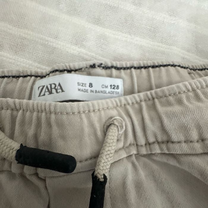 Pantalon Zara garçon beige - photo numéro 3