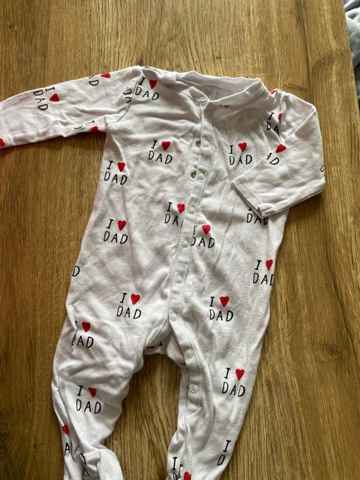 Pyjama 1 pièce 1/2 mois