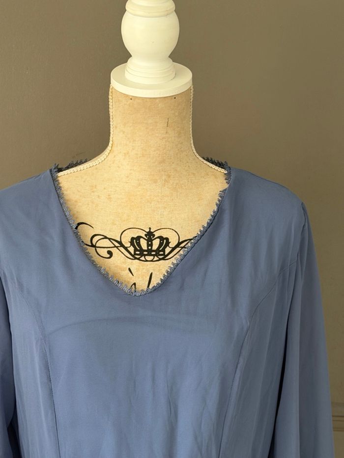 Robe longue taille 42 bleu - photo numéro 3