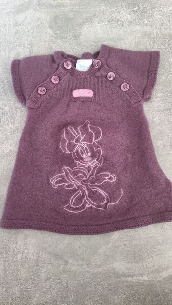 Robe pull bébé fille 12 mois