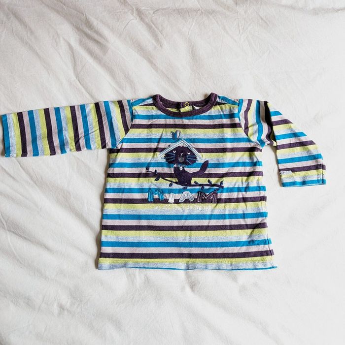 Lot hauts manches longues bébé taille 18 mois - photo numéro 3