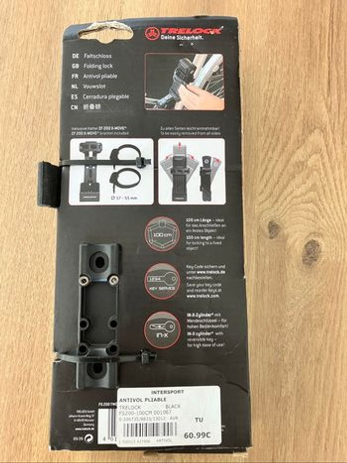 Anti vol  vélo pliable - photo numéro 4