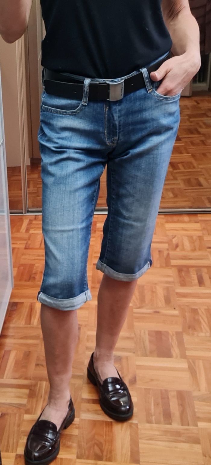 Bermuda jean femme le temps des cerises T40 - photo numéro 10