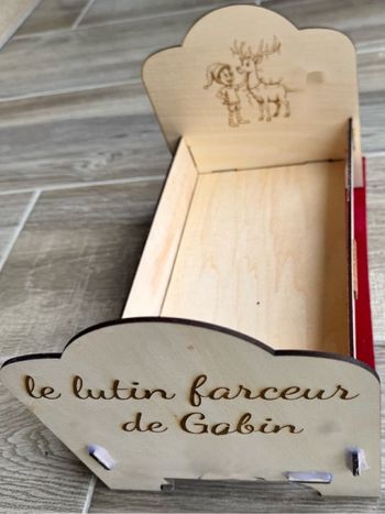 Lit pour lutin farceur avec prénom à personnaliser