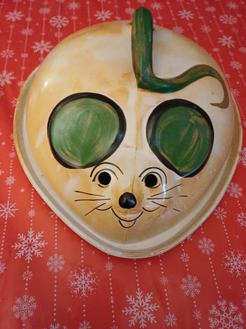 Plat à fromage souris 