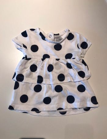 Robe bébé fille 1 mois