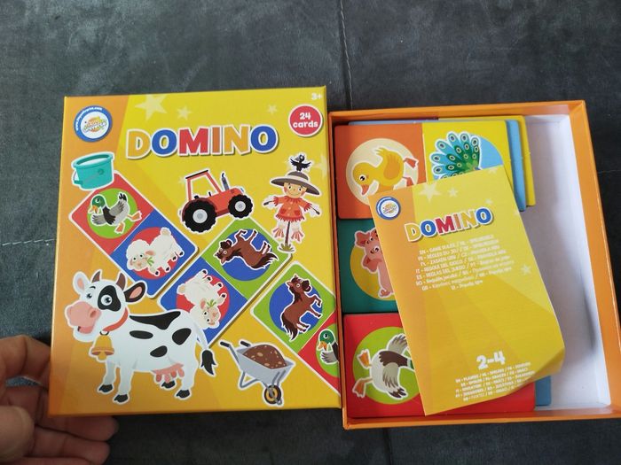 Jeux  domino a la ferme - photo numéro 2