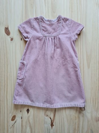 Robe Velours Petit Bateau 18 mois